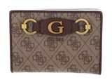 GUESS Izzy SLG Fold Up Organizer Latte Logo / Brown