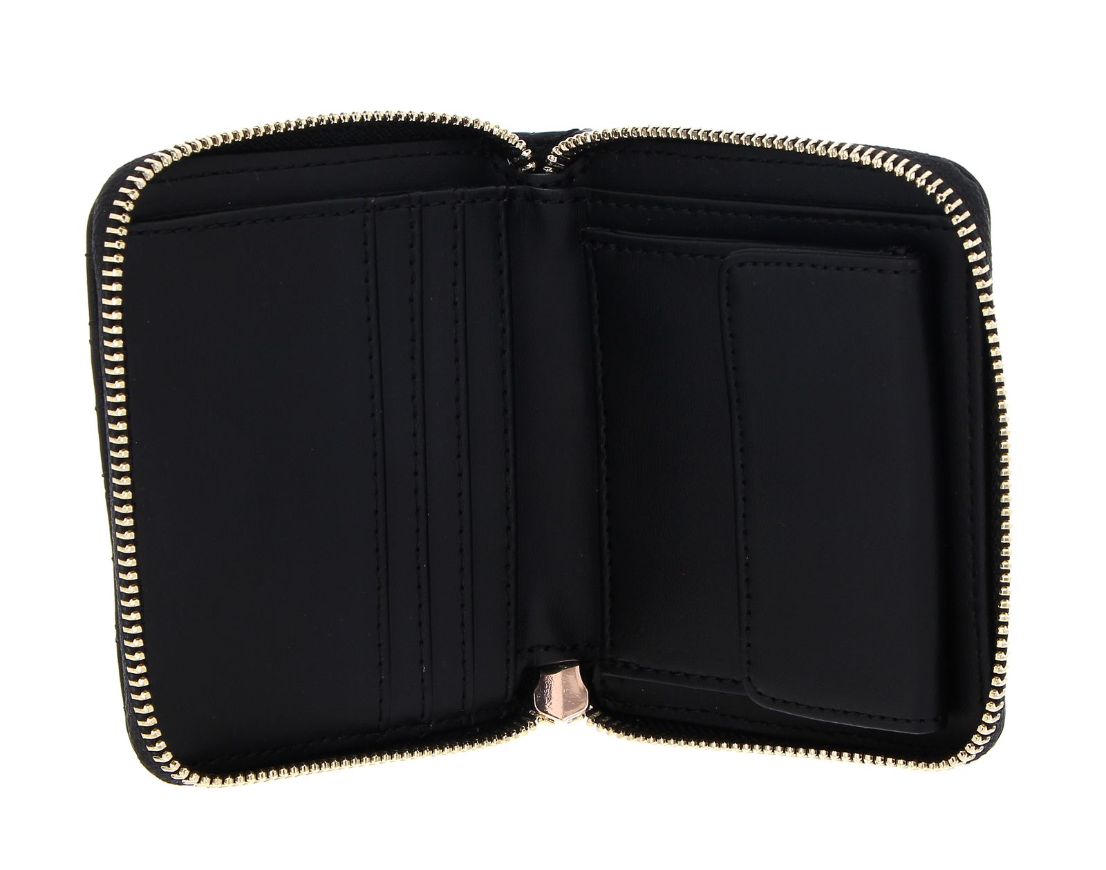 GUESS Geldbörse Regilla SLG Small Zip Around Wallet Black modeherz