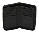LIEBESKIND BERLIN Mica Kodiaq Sheep Zip Around Wallet Black LIEBESKIND BERLIN Mica Kodiaq Sheep Zip Around Wallet Black