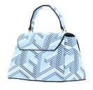 GUESS Montreal Mini Crossbody Flap Ice Blue Logo