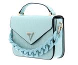GUESS Corina Mini Top Handle Flap Ice blue