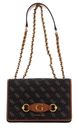 GUESS Izzy Convertible Xbody Flap Brown Logo / Cognac