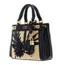 GUESS Katey Mini Satchel Natural / Black GUESS Katey Mini Satchel Natural / Black