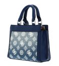 GUESS Katey Mini Satchel Denim Ombre Logo