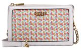 GUESS Abey Multi Compartment Xbody Dove Multi