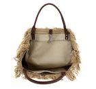 LANCASTER Actual Conscious Tote Bag Beige LANCASTER Actual Conscious Tote Bag Beige
