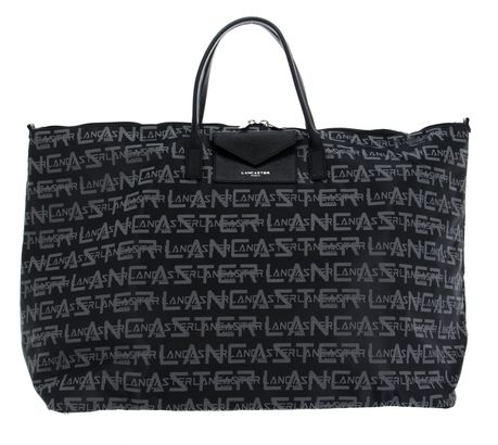 LANCASTER Smart Logo KBA Weekender Bag Noir