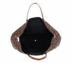 LANCASTER Smart Logo KBA Weekender Bag Marron LANCASTER Smart Logo KBA Weekender Bag Marron