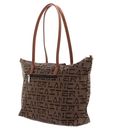 LANCASTER Smart Logo KBA Tote Bag L Marron