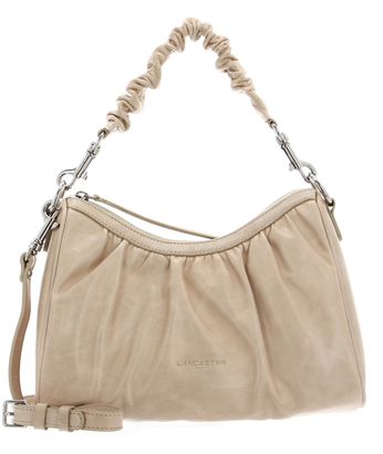 LANCASTER Soft Shoulder Bag Beige