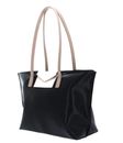 LANCASTER Maya Tote Bag L Noir - Ecru - Nude