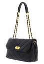 LANCASTER Soft Matelassé Crossbody Bag Noir