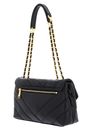 LANCASTER Soft Matelassé Crossbody Bag Noir