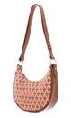 LANCASTER Ikon IT Hobo Bag Orange LANCASTER Ikon IT Hobo Bag Orange