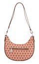 LANCASTER Ikon IT Hobo Bag Orange LANCASTER Ikon IT Hobo Bag Orange