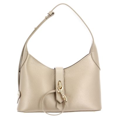 LANCASTER Foulonne Double Hook Hobo Bag Champagne - In - Nude