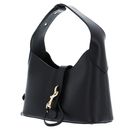 LANCASTER Foulonne Double Hook Hobo Bag Noir - In - Nude LANCASTER Foulonne Double Hook Hobo Bag Noir - In - Nude