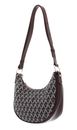 LANCASTER Ikon IT Hobo Bag Marron LANCASTER Ikon IT Hobo Bag Marron