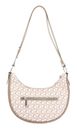 LANCASTER Ikon IT Hobo Bag Beige LANCASTER Ikon IT Hobo Bag Beige