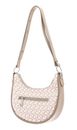 LANCASTER Ikon IT Hobo Bag Beige LANCASTER Ikon IT Hobo Bag Beige