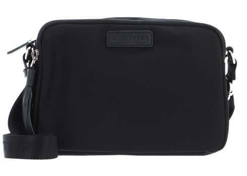 LANCASTER Basic Pompon Crossbody Bag Noir