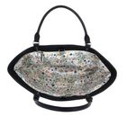 LANCASTER Actual Osier Tote Bag Beige - Noir