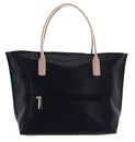 LANCASTER Maya Handbag Noir - Ecru - Nude LANCASTER Maya Handbag Noir - Ecru - Nude