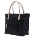 LANCASTER Maya Handbag Noir - Ecru - Nude LANCASTER Maya Handbag Noir - Ecru - Nude