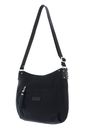 LANCASTER Basic Pompon Shoulder Bag Noir