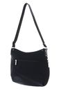 LANCASTER Basic Pompon Shoulder Bag Noir