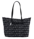 LANCASTER Smart Logo KBA Tote Bag L Noir