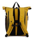 PIQUADRO Arne Roll Top Computer Backpack With LED Light Giallo PIQUADRO Arne Roll Top Computer Backpack With LED Light Giallo