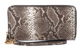 FOSSIL Logan RFID Zip Clutch Python