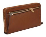 FOSSIL Liza Zip Around Clutch Brown FOSSIL Liza Zip Around Clutch Brown