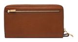 FOSSIL Liza Zip Around Clutch Brown FOSSIL Liza Zip Around Clutch Brown
