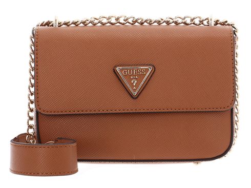 GUESS Eco Elements Convertible Xbody Flap Cognac