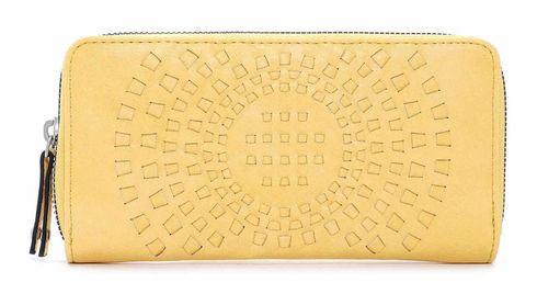 SURI FREY Ruby Zip Around Wallet Yellow