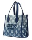 GUESS Silvana Two Compartment Mini Tote Denim Ombre Logo