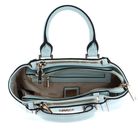 GUESS Leie Mini Status Satchel Ice blue