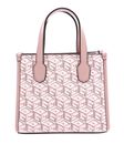 GUESS Silvana Two Compartment Mini Tote Pale Rose Logo GUESS Silvana Two Compartment Mini Tote Pale Rose Logo