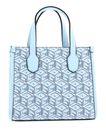 GUESS Silvana Two Compartment Mini Tote Ice Blue Logo GUESS Silvana Two Compartment Mini Tote Ice Blue Logo