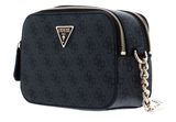 GUESS Noelle Crossbody Camera Bag Coal Logo