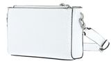 GUESS Didi Mini Double Compartment Top Zip White