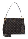 GUESS Basilea Girlfriend Satchel Mocha Logo GUESS Basilea Girlfriend Satchel Mocha Logo