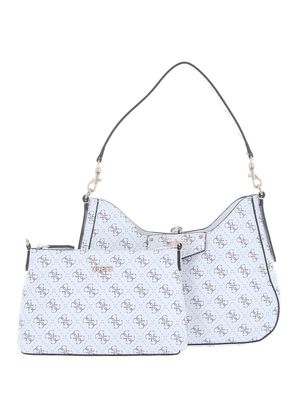GUESS Eco Brenton Hobo White Logo