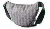 LACOSTE Waist Bag Mono Noir Gris Estragon