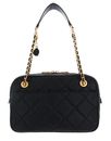 GUESS Abey Top Zip Shoulder Bag Black GUESS Abey Top Zip Shoulder Bag Black