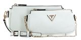 GUESS Noelle Double Pouch Crossbody White GUESS Noelle Double Pouch Crossbody White