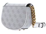 GUESS Izzy Mini Crossbody Flap Dove Logo GUESS Izzy Mini Crossbody Flap Dove Logo