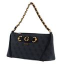 GUESS Izzy Crossbody Top Zip Coal Logo
